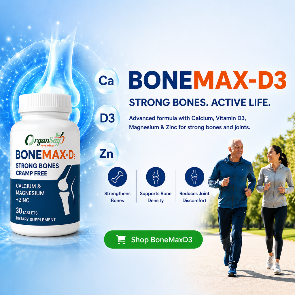 BoneMAX-D3 – Strong Bones & Joint Support Supplement