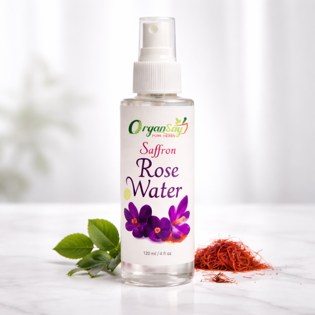 Rose Water With Saffron