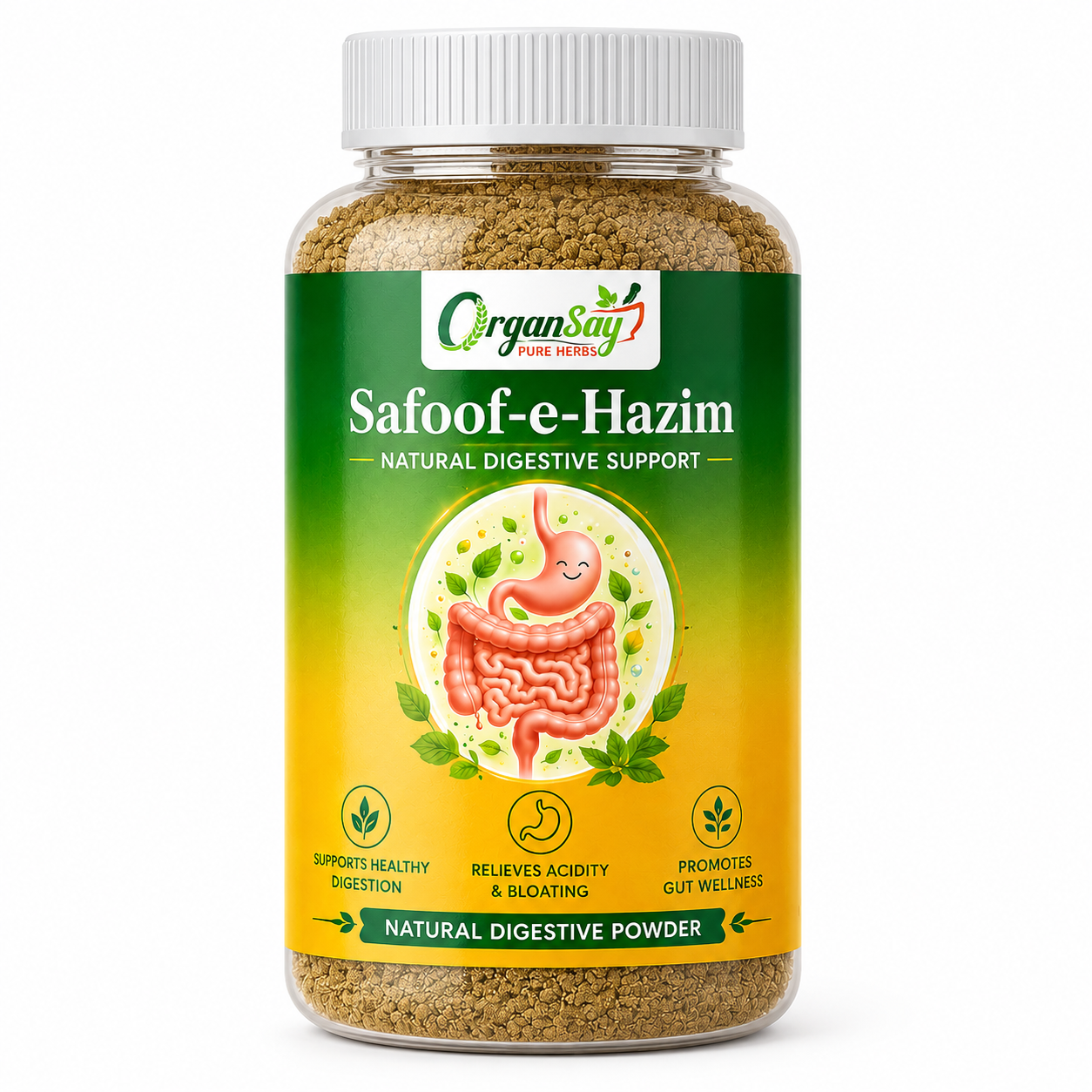 Safoof-e-Hazim - Natural Digestive Powder - 180 gm