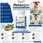 Relaxgen – Natural Stress Relief & Muscle pain (Tablets-30)