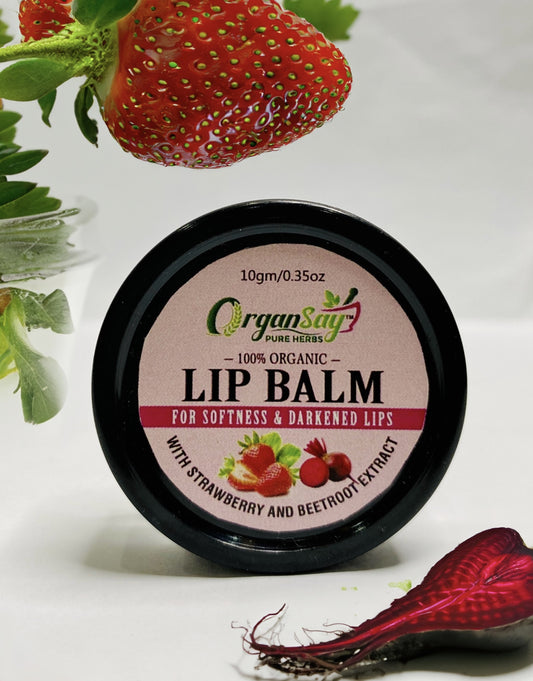 Lip Balm – Strawberry & Beetroot Extract