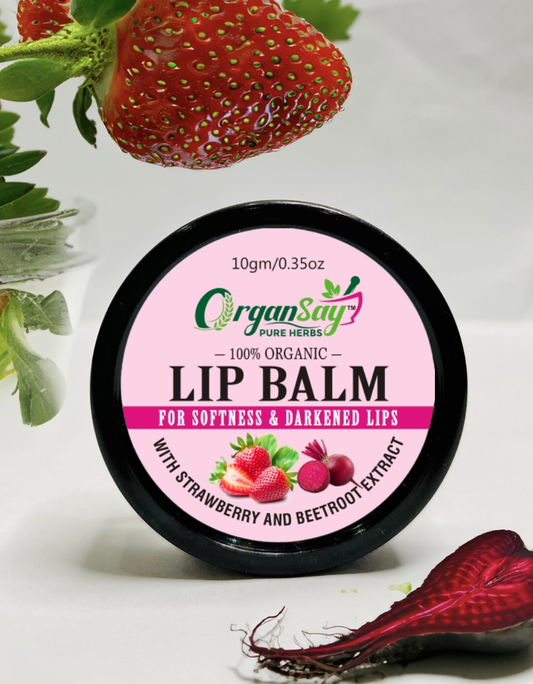 Lip Balm – Strawberry & Beetroot Extract