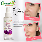 Rose Water With Saffron Glow Naturally