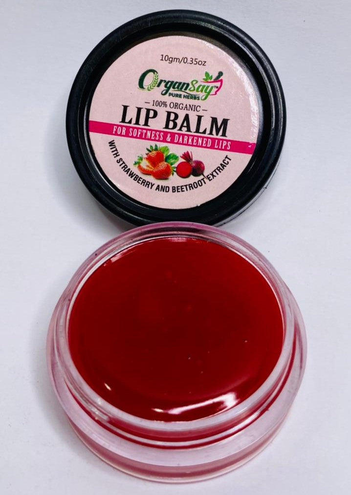 Lip Balm – Strawberry & Beetroot Extract