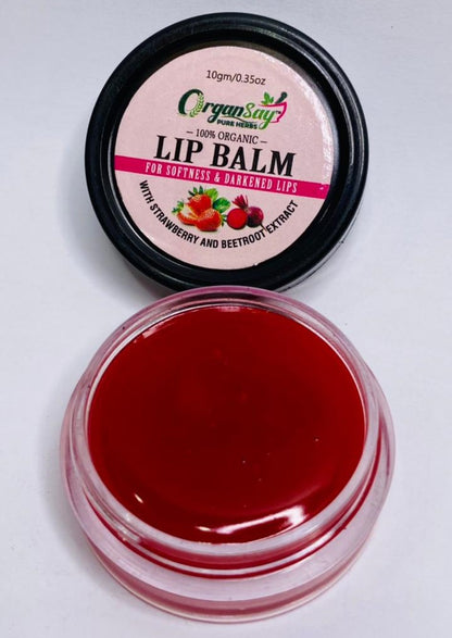 Lip Balm – Strawberry & Beetroot Extract