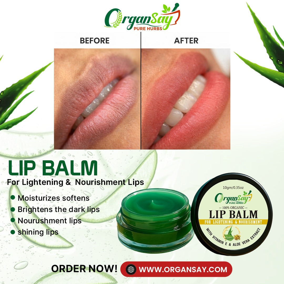 Lip Balm – Vitamin E & Aloe Vera Extract