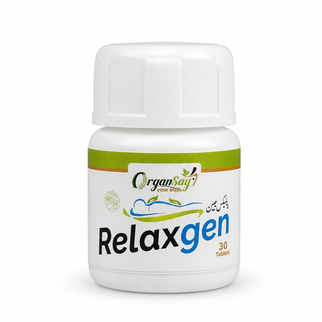 Relaxgen – Natural Stress Relief & Muscle pain (Tablets-30)