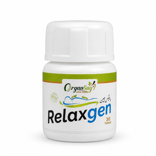Relaxgen – Natural Stress Relief & Muscle pain (Tablets-30)