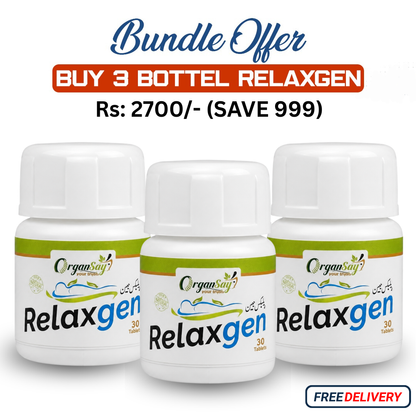 Relaxgen – 3 Bottel Bundle Offer