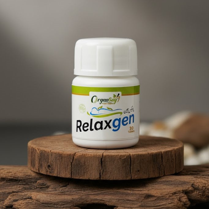 Relaxgen – Natural Stress Relief & Muscle pain (Tablets-30)